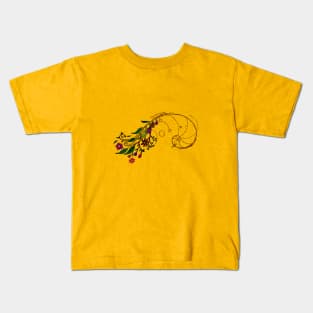 Fibonacci Spiral Kids T-Shirt